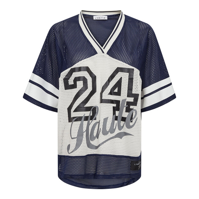 Drift Combo Number Tee Navy