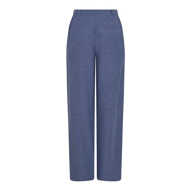 MSCHPennie Ginia HW Pants V Indigo Mel Blue