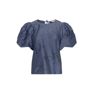 MSCH Copenhagen Top Vintage Indigo Blauw
