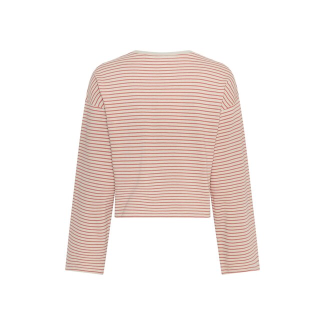MSCHKrestiane Pullover STP Oatmeal F Rose Multicolor