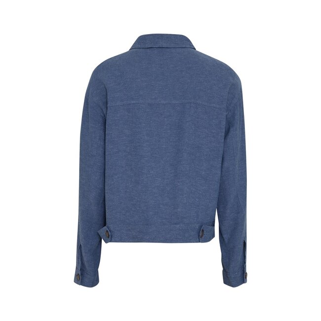 MSCHViana Ginia Jacket V Indigo Mel Blue