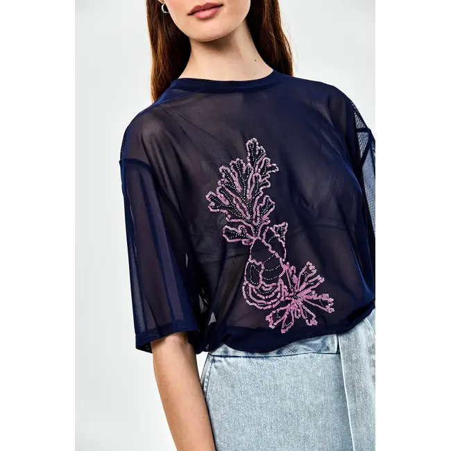 TRANSPARENT BLD Blue Dark