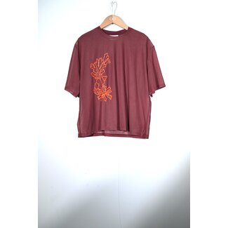 CKS Transparante top paars