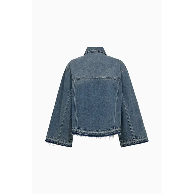 IVY-Boa Denim Jacket Wash Watford 51 Denim Blue