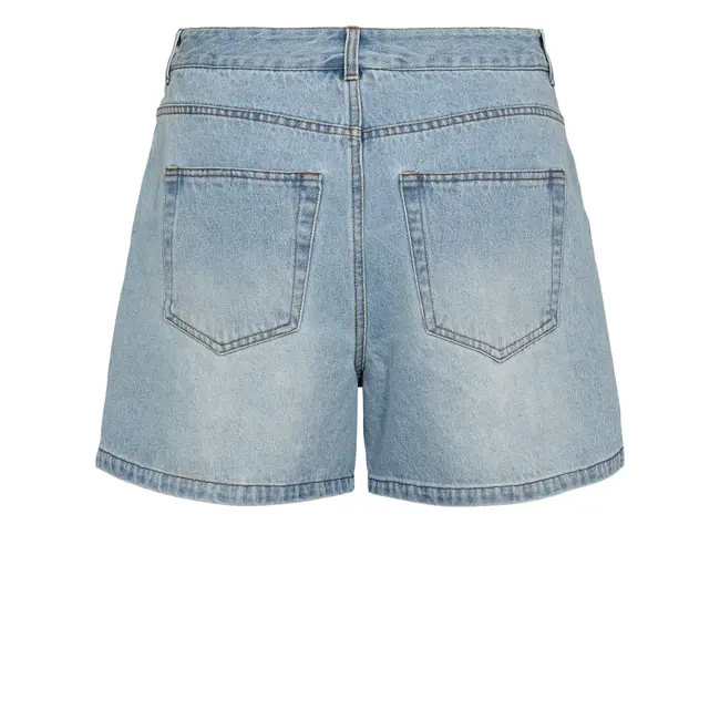 NUVIRGINIA DENIM SHORTS Light Blue Denim