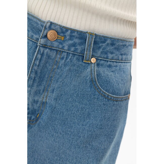 NUVIRGINIA DENIM SHORTS Light Blue Denim