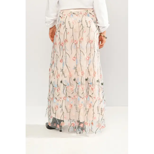 NUCORALINA SKIRT Mangano Calcite