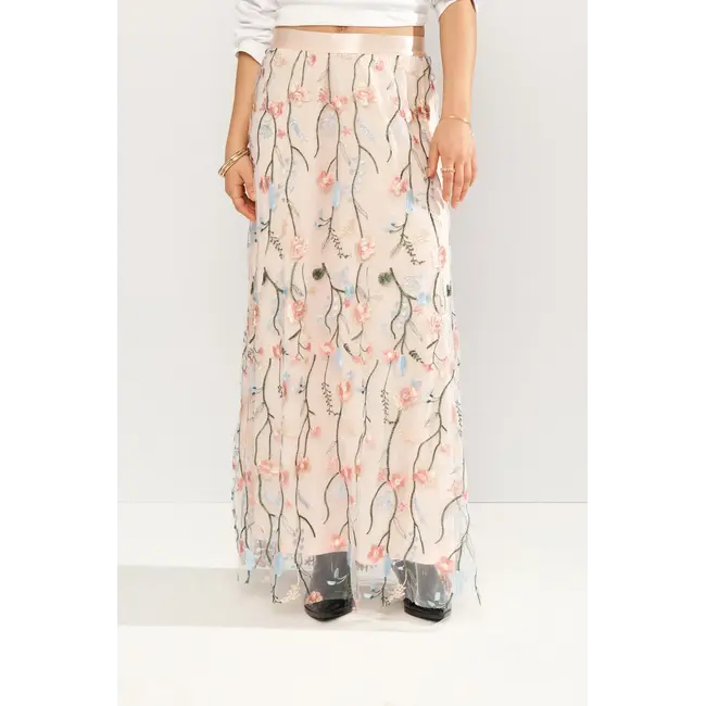 NUCORALINA SKIRT Mangano Calcite