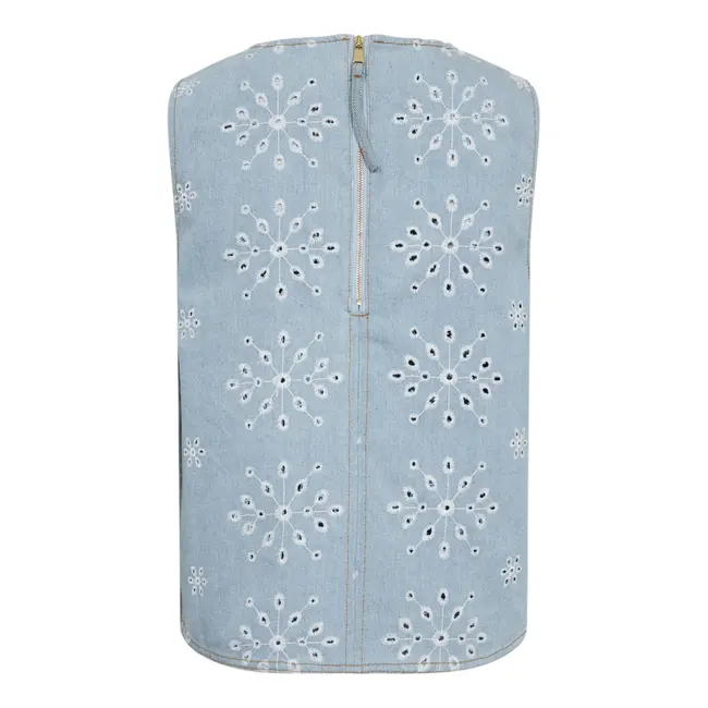 NUDELILAH TOP Light Blue Denim