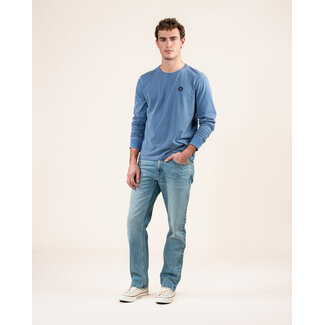 Kuyichi Long Sleeve Steel Blue