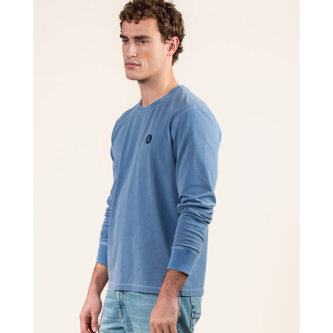 Mason Long Sleeve Steel Blue