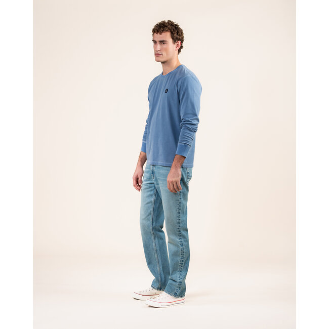 Mason Long Sleeve Steel Blue