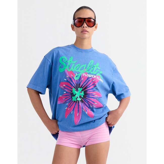 Elida Oversized T-Shirt Blue