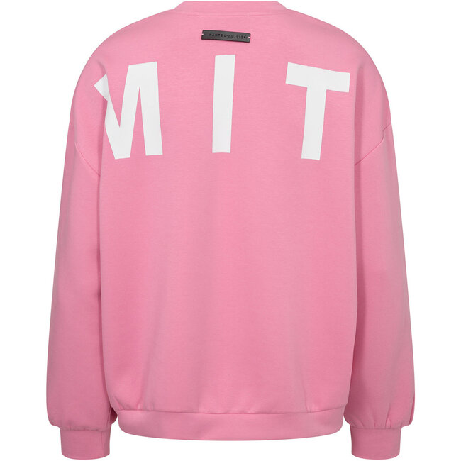 Maxi Split Logo Sweat Candyfloss