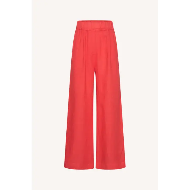 Benji Linen Pants Lipstick