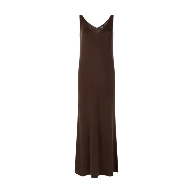 Cosette knitted dress s/l Chocolate fondant