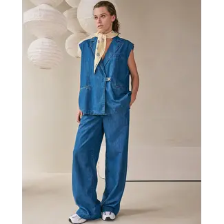 Another Label Denim blazer mouwloos