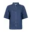 Michele shirt s/s Mid blue denim