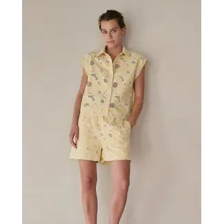 Another Label Shirt met bloemen