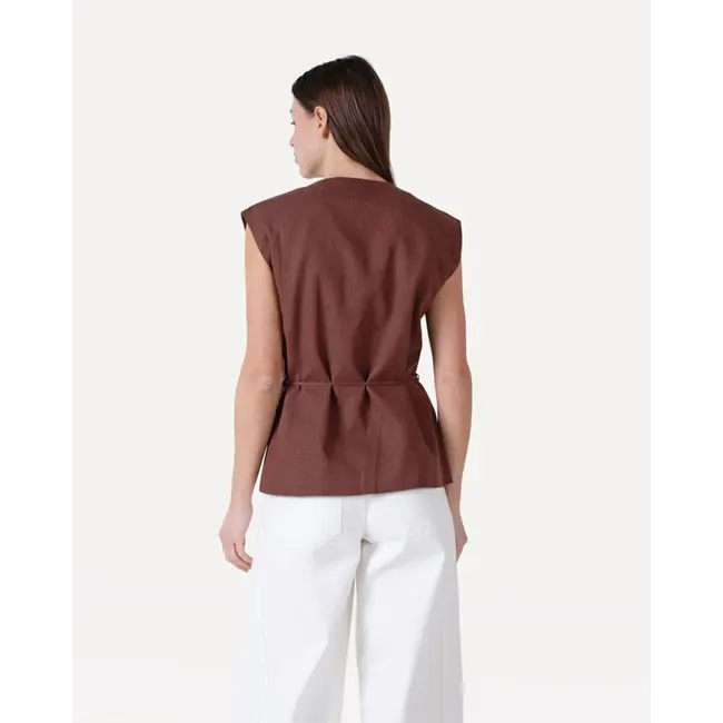 Rebecca blazer s/l Chocolate fondant