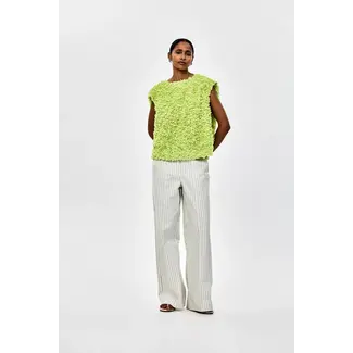 CKS Mouwloze top met bloemendetail