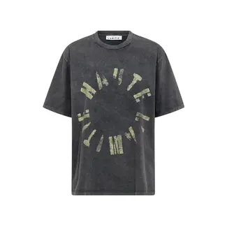 HAUTE L'AMITIÉ Logo T-shirt zwart