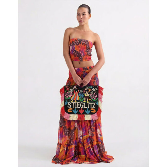 Kimia Smocked Bandeau Top Multi