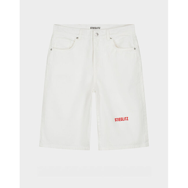 Leonor Denim Short White
