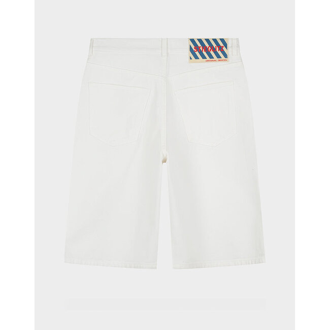 Leonor Denim Short White
