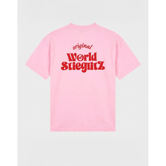 World Of Stieg Oversized T-shirt Pink