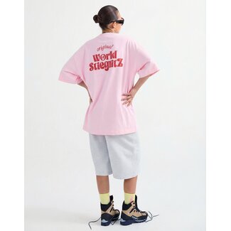 Stieglitz Roze oversized t-shirt