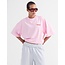 World Of Stieg Oversized T-shirt Pink