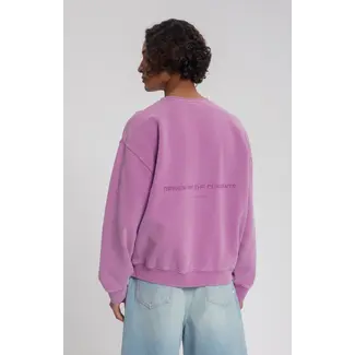 Law Of The Sea TORRIA GARMENT DYED CREWNECK Mulberry
