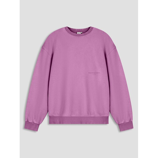 TORRIA GARMENT DYED CREWNECK Mulberry