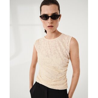 MSCH Copenhagen MSCHBrigetta SL Top Bleached Sand Beige