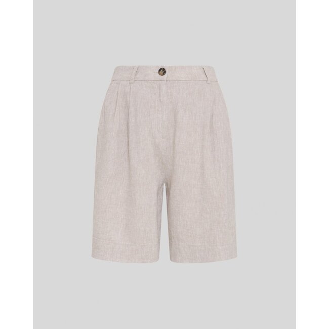 MSCHViana Ginia HW Shorts Sand Melange Beige
