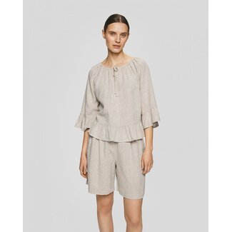 MSCH Copenhagen Shorts Sand Melange Beige