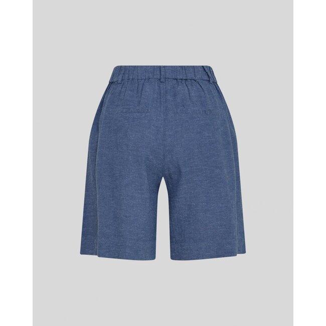 MSCHViana Ginia HW Shorts V Indigo Mel Blue