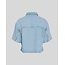 MSCHSaphina 2/4 Shirt Light Blue Wash Blue