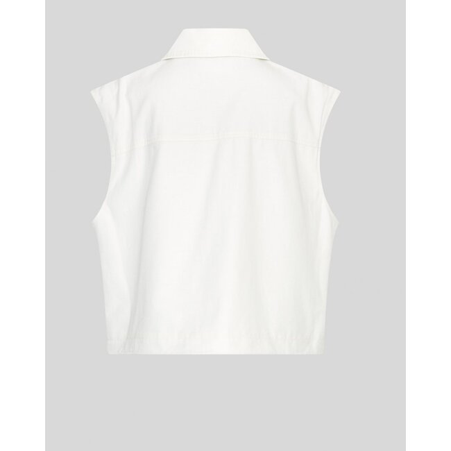 MSCHJosilyn Vest Egret White