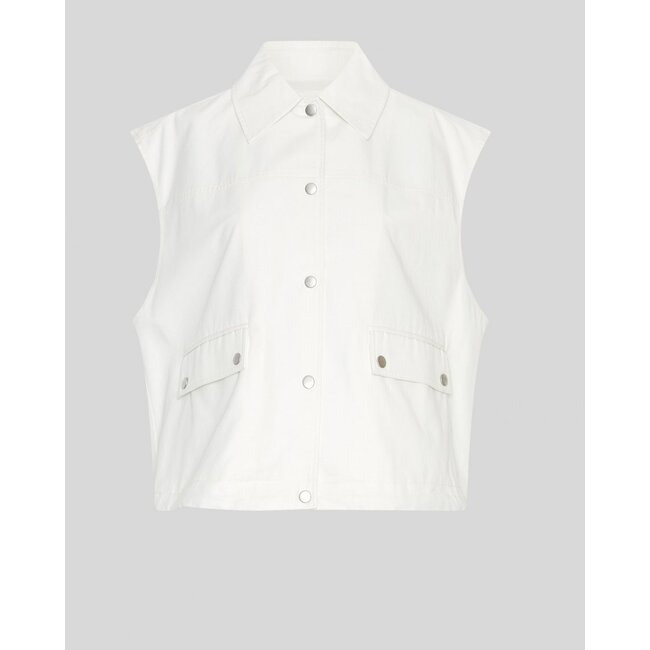 MSCHJosilyn Vest Egret White
