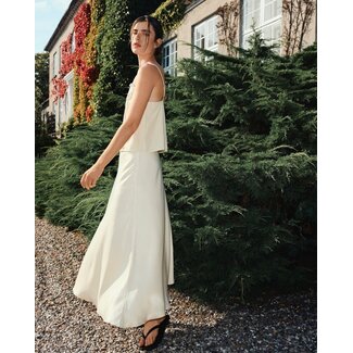 MSCH Copenhagen Maxi rok sand beige
