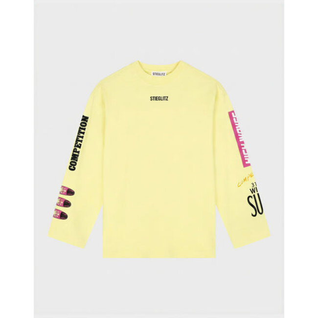 Monica Wide Skate Longsleeve Yellow