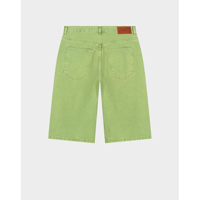 Alexio Denim Shorts Green