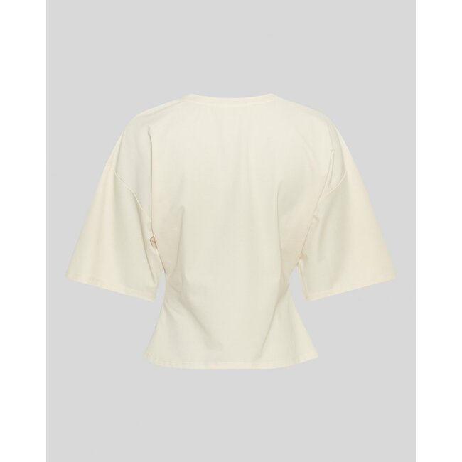 MSCHBreanne Noriel Tee Bleached Sand Beige