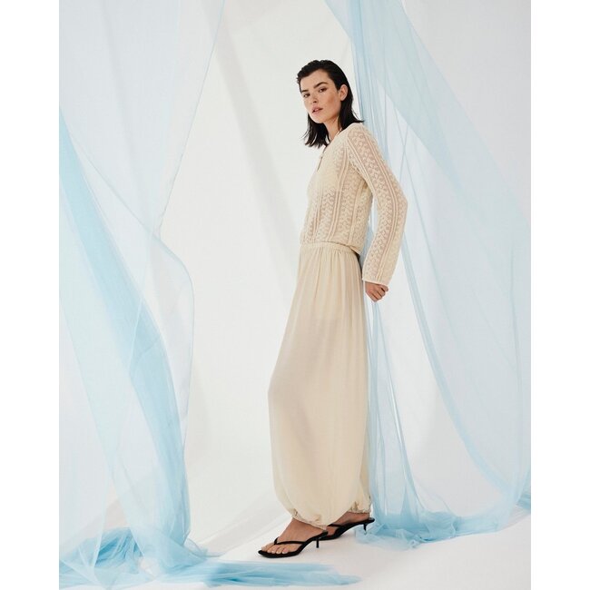MSCHKeandra Pants Bleached Sand Beige