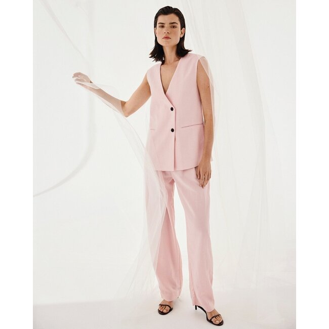 MSCHFranciska Waistcoat Lotus Melange Pink