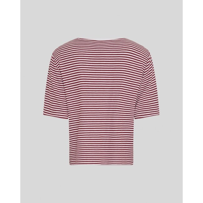 MSCHJana Tee STP Egret Rhubarb Multicolor