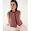 MSCHPriscilla Vest STP Rhubarb B Sand Multicolor