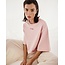 MSCHZalle Tee EMB Lotus Pink